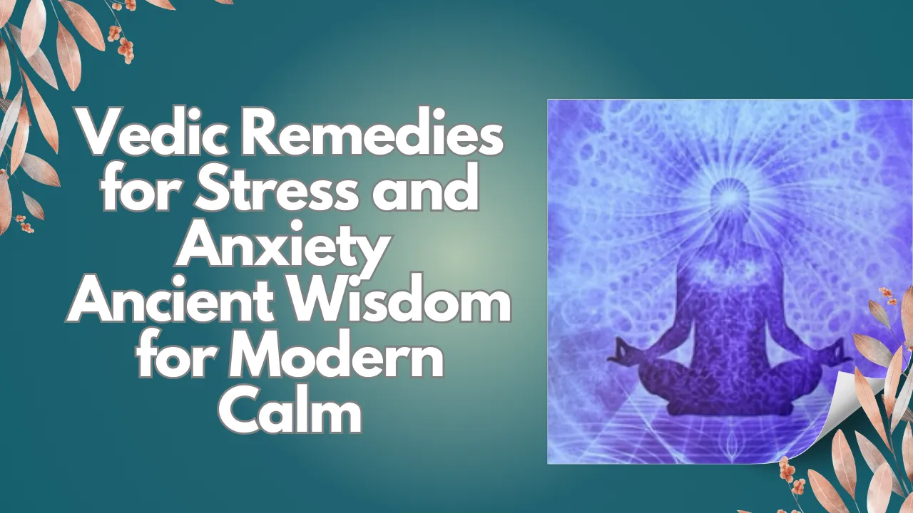 Vedic Remedies for Stress and Anxiety