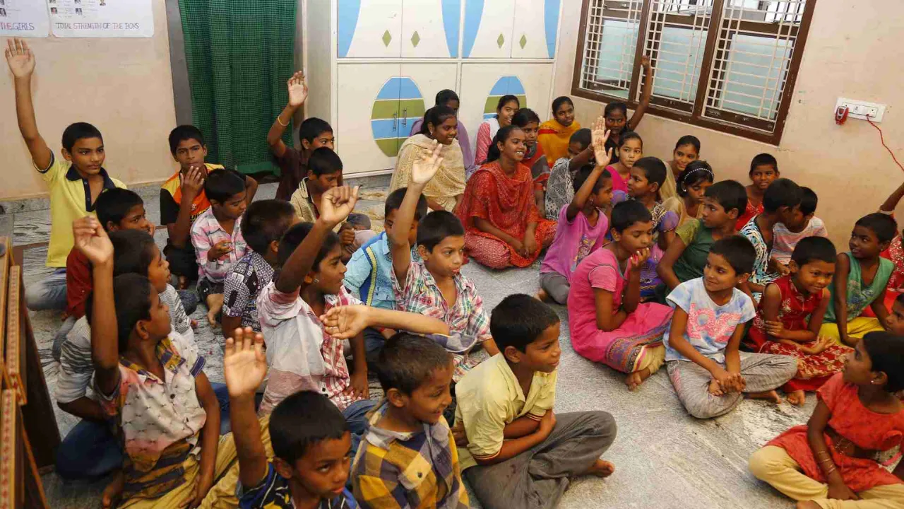 Sri Guru Sevashraya Foundation on orphaned children